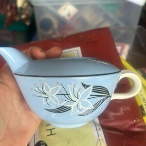 Homer Laughlin Sky Tone creamer  B56N8 vintage